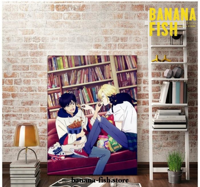 2020 Banana Fish Couple Wall Art