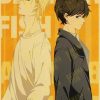 2021 Banana Fish Eiji & Ash Vintage Kraft Paper Poster