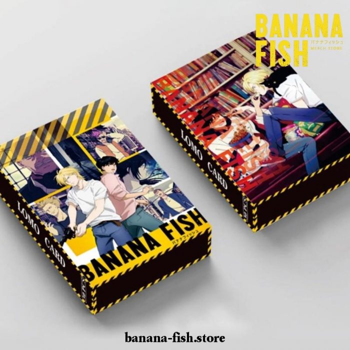 30 Pcs/set Banana Fish Card Sticker