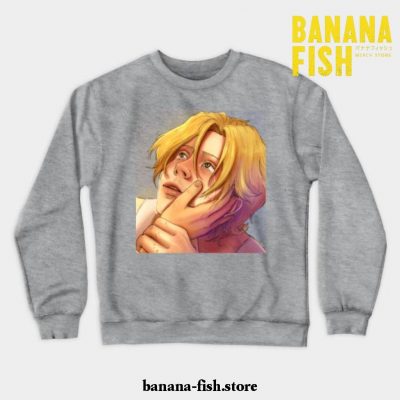 Ash Lynx Banana Fish Crewneck Sweatshirt Gray / S