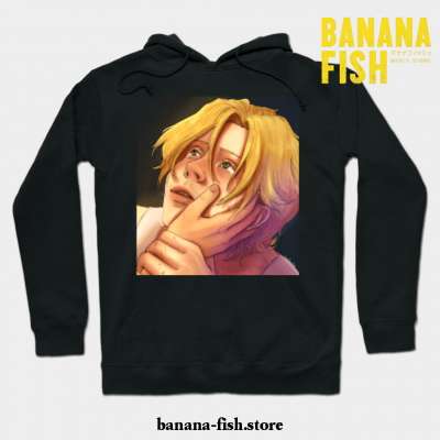 Ash Lynx Banana Fish Hoodie Black / S