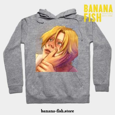 Ash Lynx Banana Fish Hoodie Gray / S