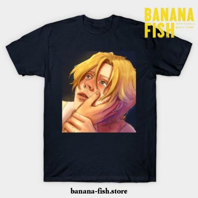 Ash Lynx Banana Fish T-Shirt Navy Blue / S