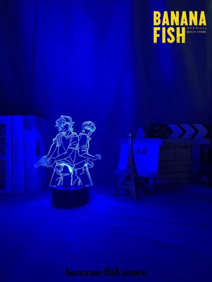 Banana Fish Ash Lynx And Eiji Okumura 3D Led Night Light