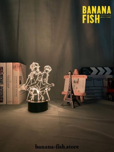 Banana Fish Ash Lynx And Eiji Okumura 3D Led Night Light