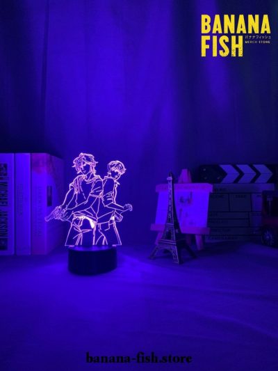 Banana Fish Ash Lynx And Eiji Okumura 3D Led Night Light