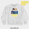 Banana Fish Ash Lynx Anime Crewneck Sweatshirt White / S