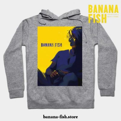 Banana Fish Ash Lynx Anime Hoodie Gray / S