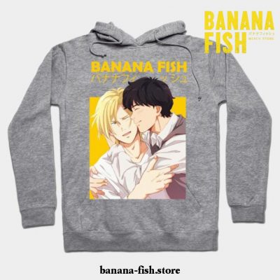 Banana Fish Ash Lynx Eiji Okumura Anime Hoodie 03 Gray / S