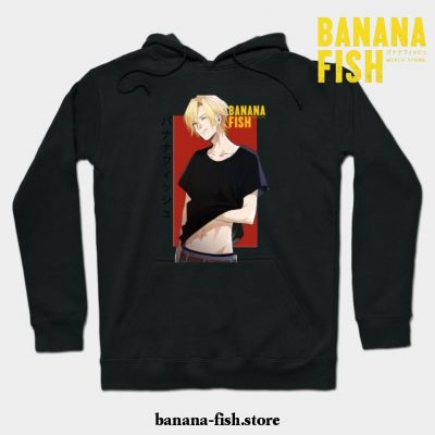 Banana Fish Ash Lynx Eiji Okumura Anime Hoodie Black / S