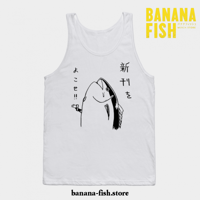 Banana Fish Ash Lynx Eiji Okumura Anime Tank Top 03 White / S