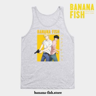 Banana Fish Ash Lynx Eiji Okumura Yaoi Anime Tank Top Gray / S