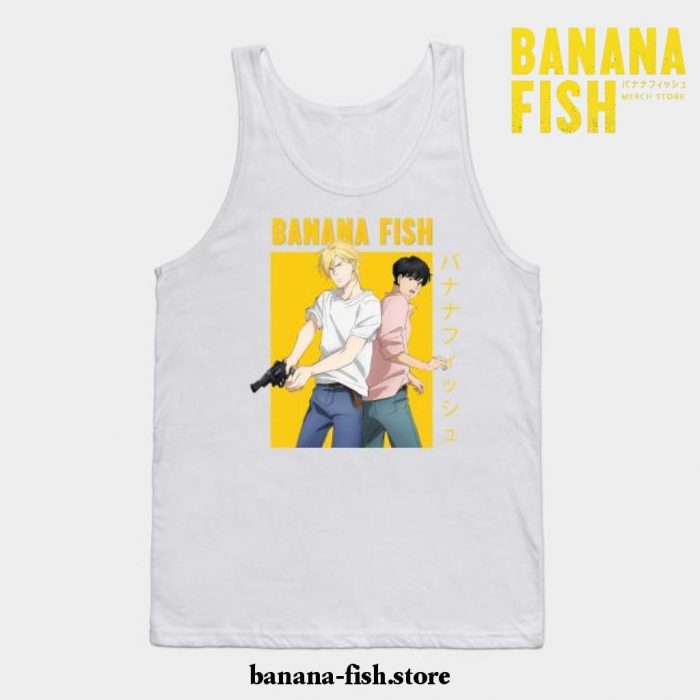 Banana Fish Ash Lynx Eiji Okumura Yaoi Anime Tank Top White / S