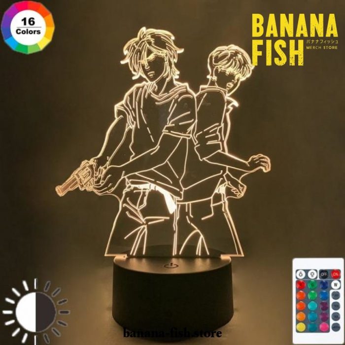 Banana Fish Ash Lynx Handsome 3D Led Lamp Night Light