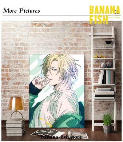 Banana Fish Ash Lynx Handsome Sexy Wall Art