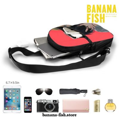 Banana Fish Chest Bag Convertible Polyester