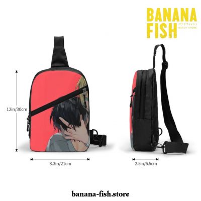 Banana Fish Chest Bag Convertible Polyester