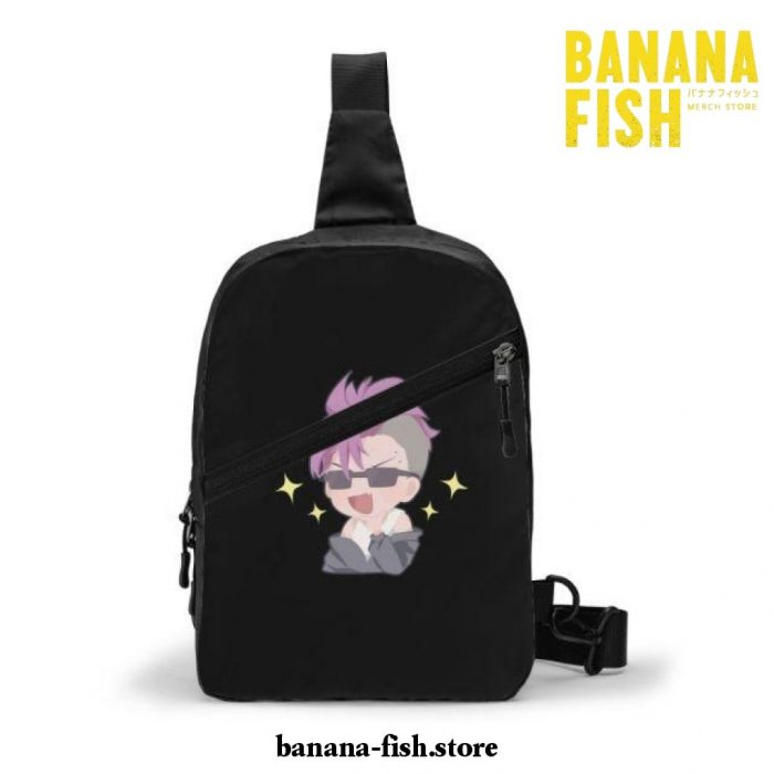 Banana Fish Chest Bag Convertible Polyester Style 5