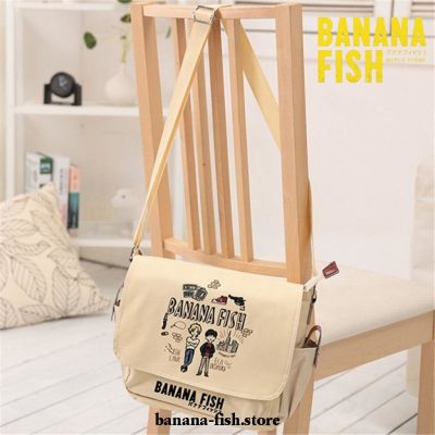 Banana Fish Crossbody Canvas Shoulder Bag