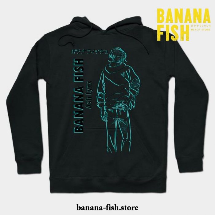 Banana Fish Hoodie 02 Black / S