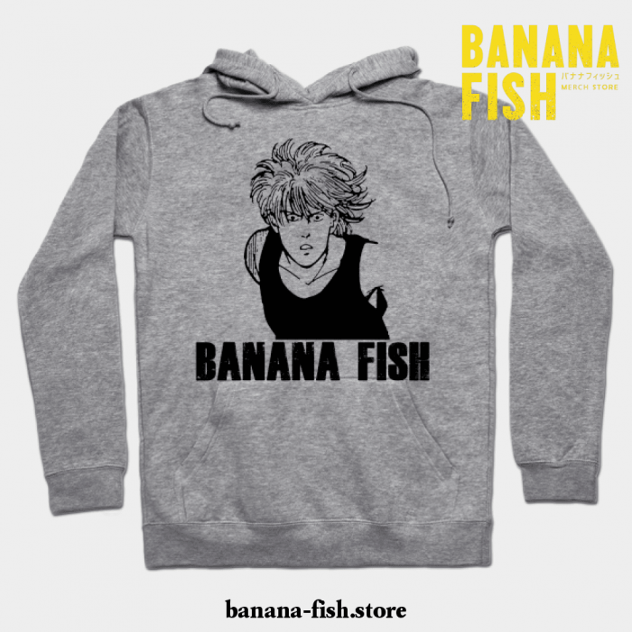 Banana Fish Hoodie 03 Gray / S