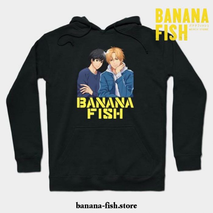 Banana Fish Hoodie Black / S