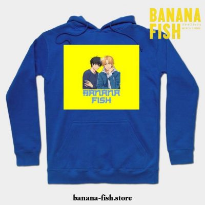 Banana Fish Hoodie Blue / S