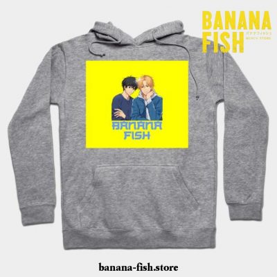 Banana Fish Hoodie Gray / S