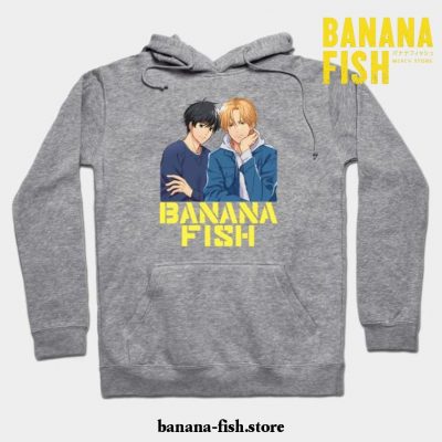 Banana Fish Hoodie Gray / S