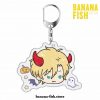 Banana Fish Keychain - Cute Demon Ash Lynx Acrylic