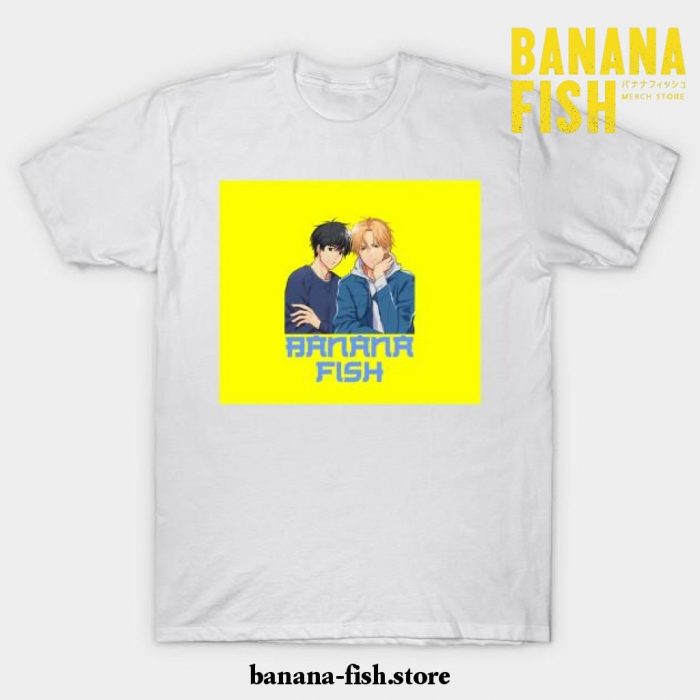 Banana Fish T-Shirt Ver 2 White / S