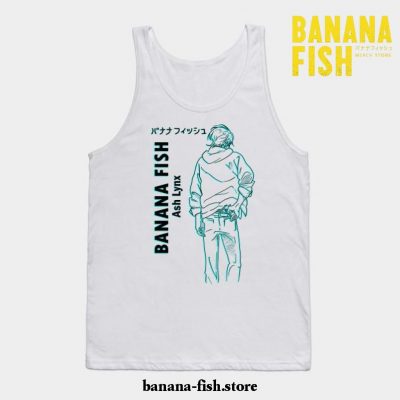 Banana Fish Tank Top White / S