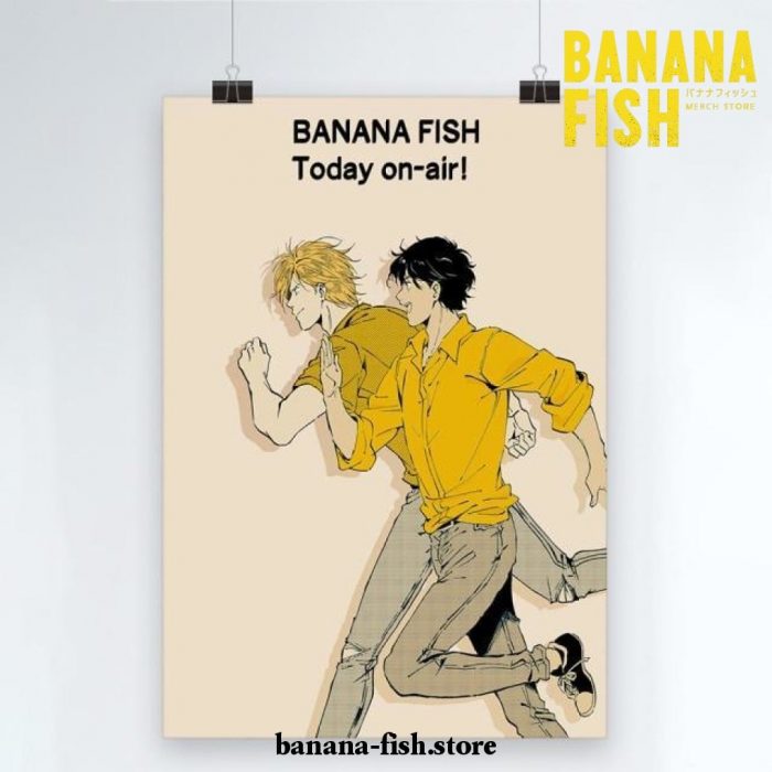 Banana Fish Today On Air Wall Art