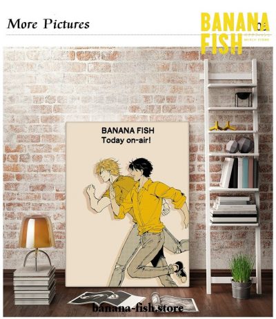 Banana Fish Today On Air Wall Art