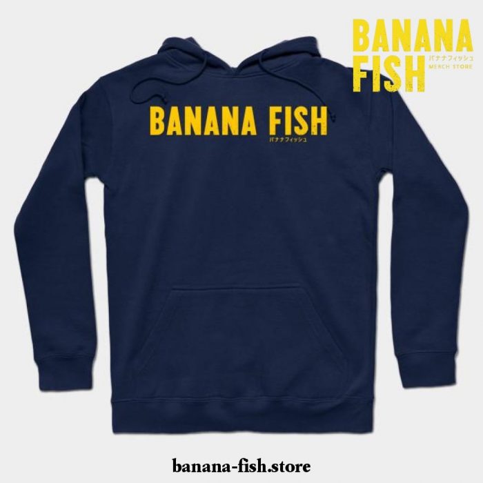 Banana Hoodie Navy Blue / S