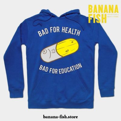 Banana Pish Hoodie Blue / S