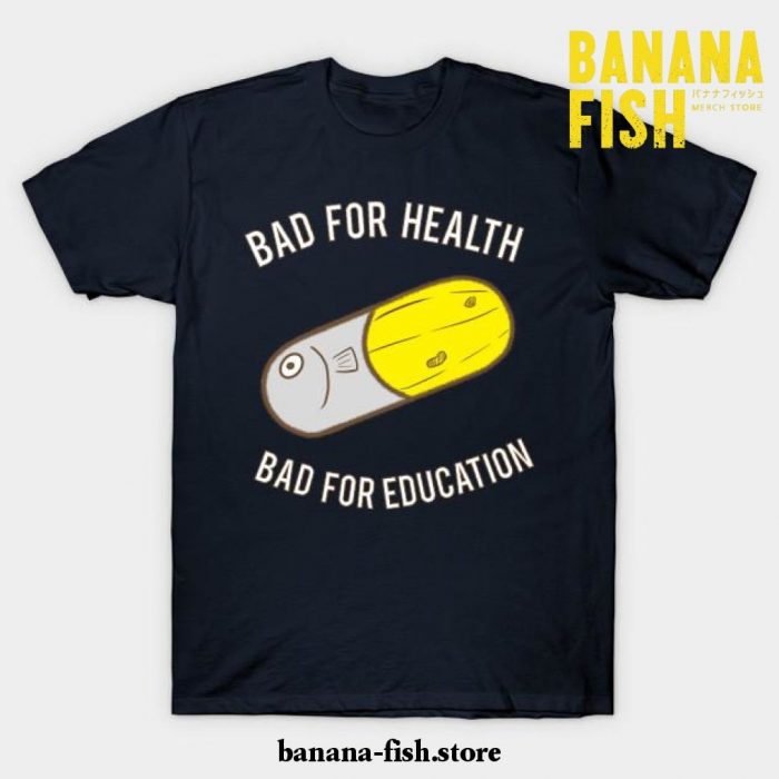 Banana Pish T-Shirt Navy Blue / S