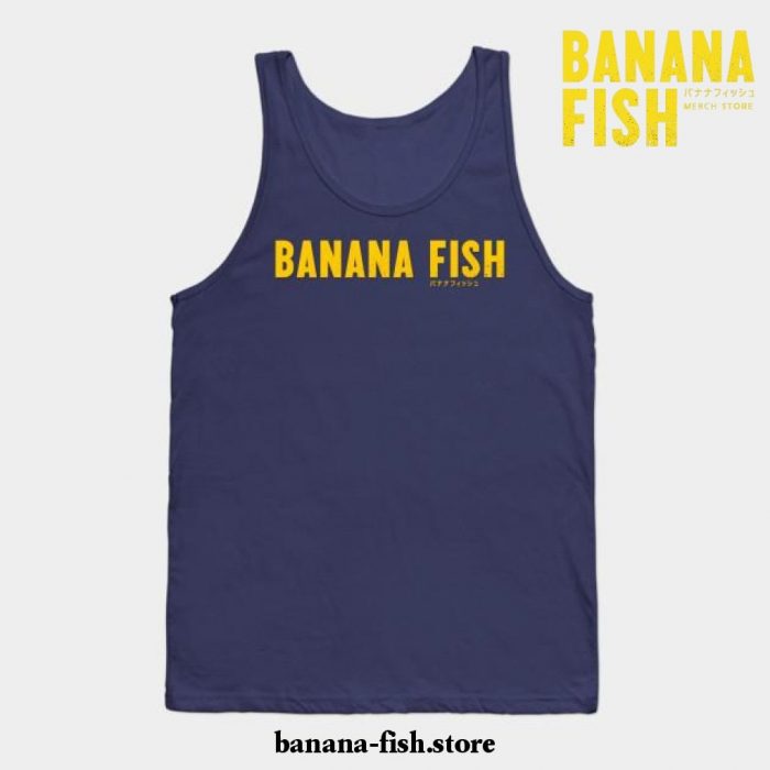 Banana Tank Top Navy Blue / S