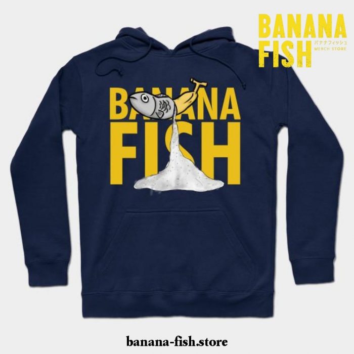 Bananish Hoodie Navy Blue / S