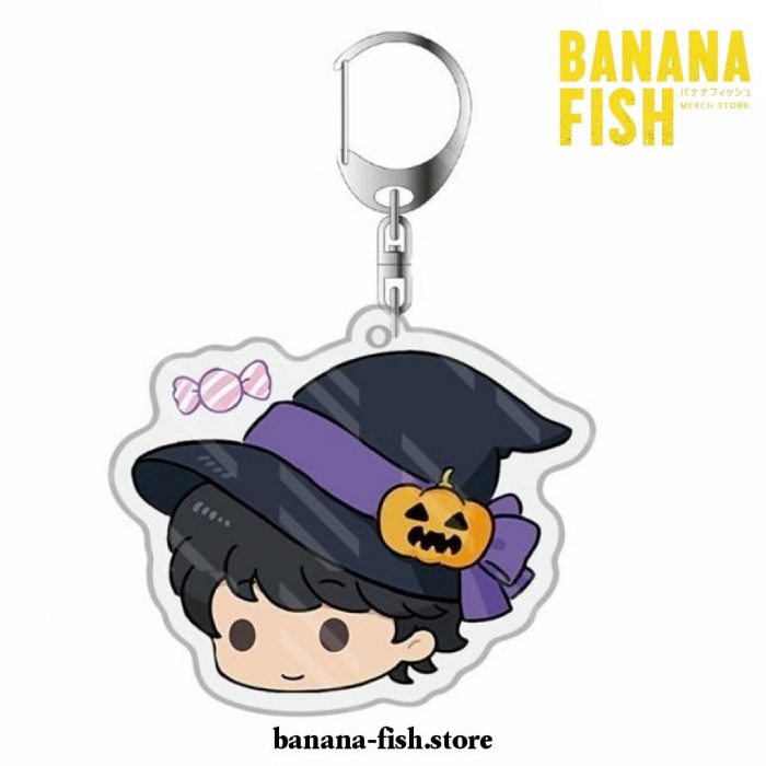 Big Head Eiji Okumura Banana Fish Ash Lynx Acrylic Keychain