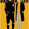 Couple Banana Fish Fashion Kraft Paper Poster