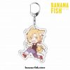 Funny Banana Fish Ash Lynx Acrylic Keychain