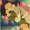 Kiss Banana Fish Kraft Paper Poster