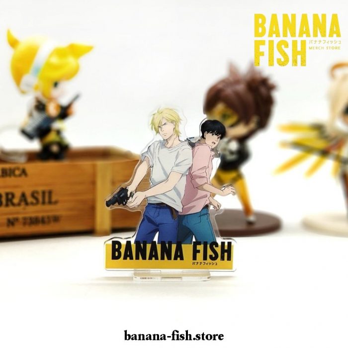 New 2021 Banana Fish Ash & Eiji Acrylic Stand Figure