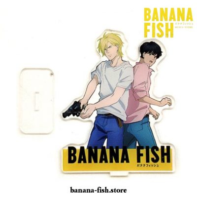 New 2021 Banana Fish Ash & Eiji Acrylic Stand Figure And