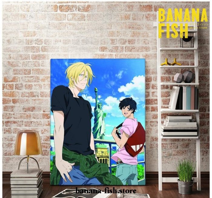 New Style Banana Fish Couple Wall Art