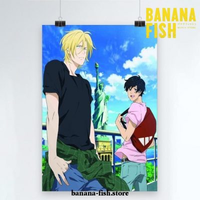 New Style Banana Fish Couple Wall Art