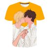 New Summer 3D Printed T Shirt Banana Fish Casual Men Women Children Fashion Short Sleeve Boy - Banana Fish Store