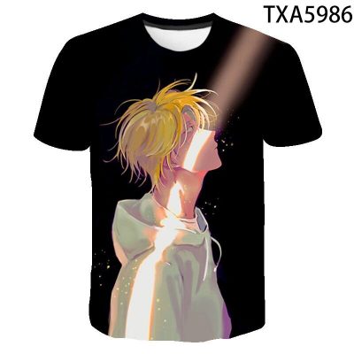 New Summer 3D Printed T Shirt Banana Fish Casual Men Women Children Fashion Short Sleeve Boy 5 - Banana Fish Store