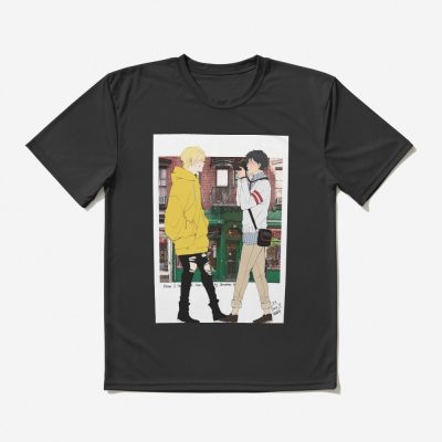 Banana Fish - Ash Lynx And Eiji Okumura In New York T-Shirt Official Cow Anime Merch